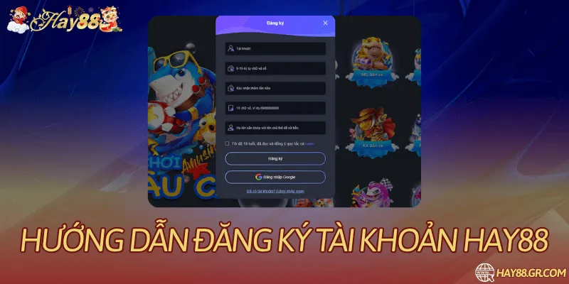 Dữ liệu biểu mẫu đăng ký