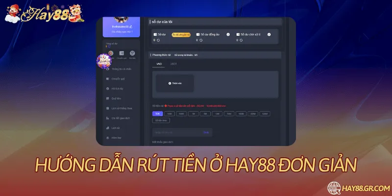 Dữ liệu nhận và trạng thái rút