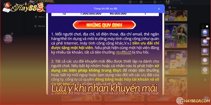 Thời hạn và giới hạn của chương trình